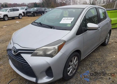 2015 Toyota Yaris Le from USA, damaged, VIN VNKKTUD3XFA023405